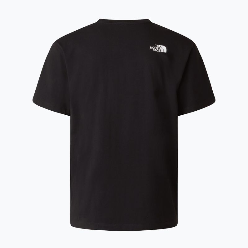 Men's T-shirt The North Face Mountain Logo Relaxed tnf black 6