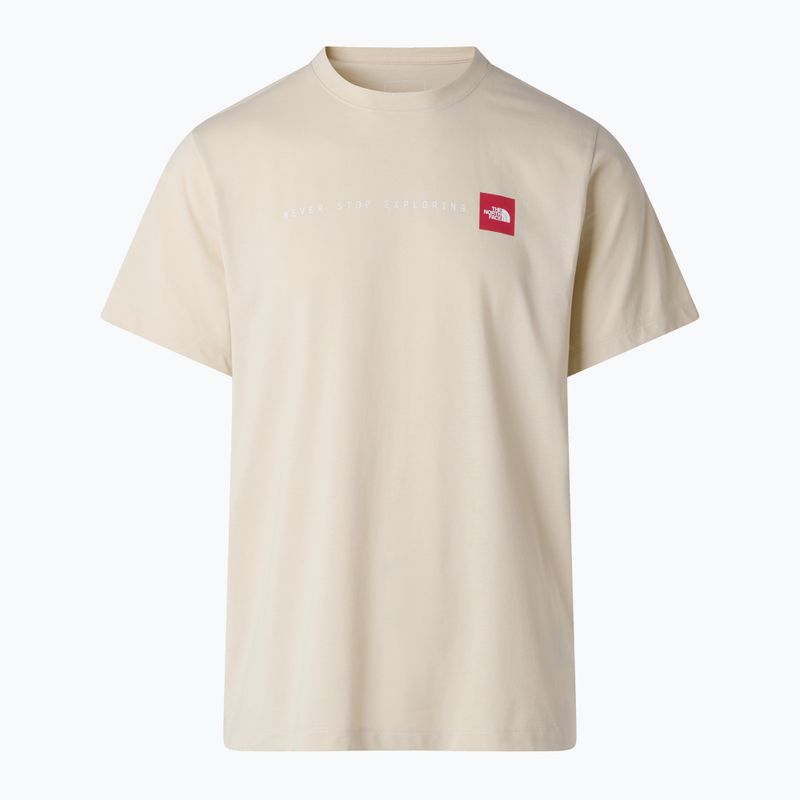 Men's trekking T-shirt The North Face Never Stop Exploring Regular desert 5