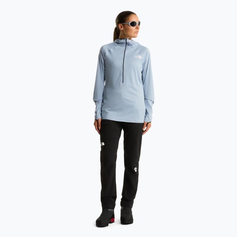 Women's trekking sweatshirt The North Face Summit Direct Sun Hoodie frost grey 2
