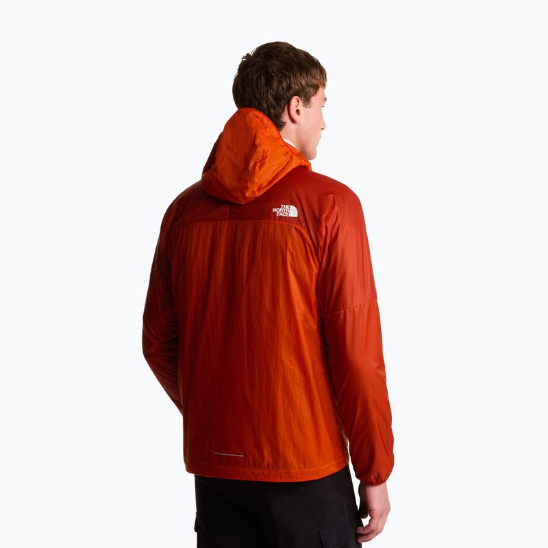 Men's wind jacket The North Face Ridgelite FF Wind lava red/iron clay 3