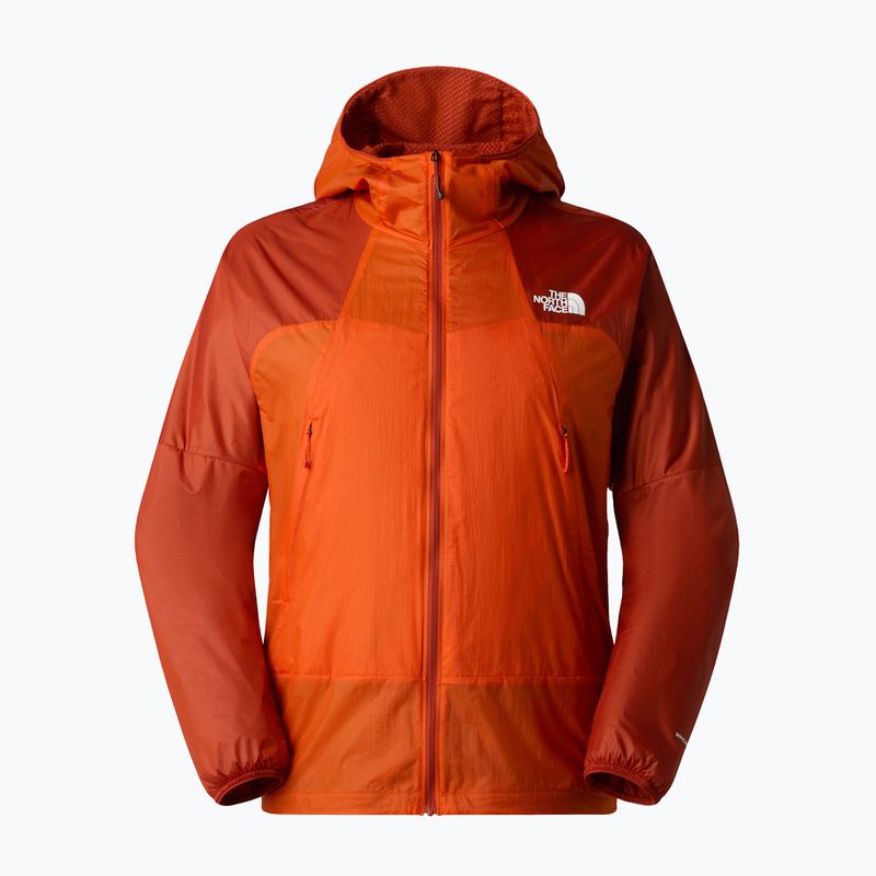 Men's wind jacket The North Face Ridgelite FF Wind lava red/iron clay 6
