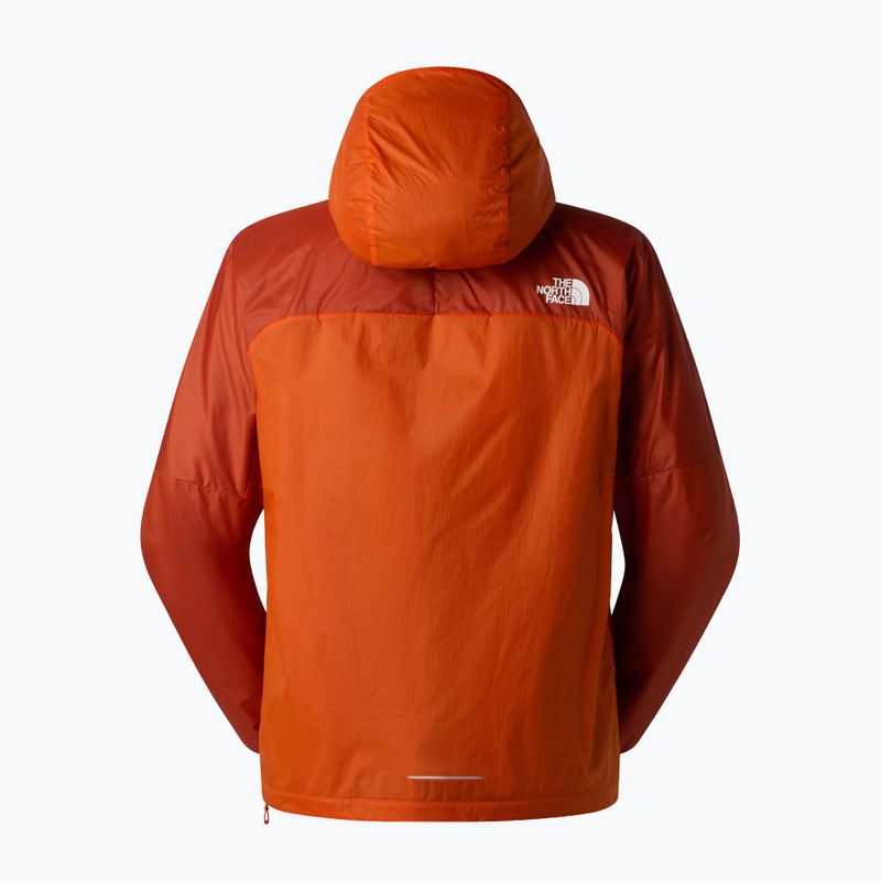 Men's wind jacket The North Face Ridgelite FF Wind lava red/iron clay 7