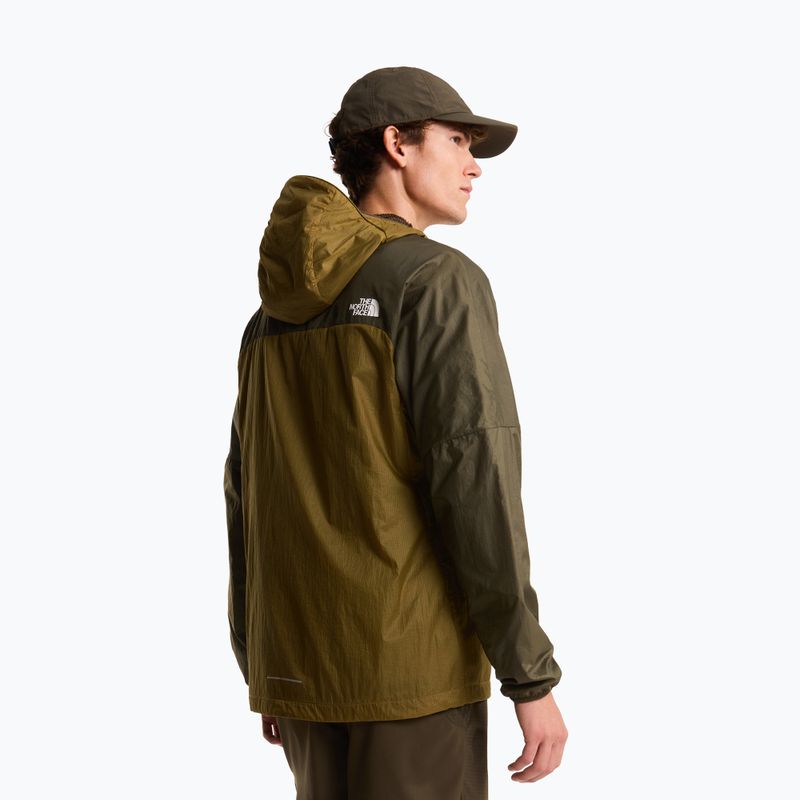 Men's wind jacket The North Face Ridgelite FF Wind cedar/new taupe green 3