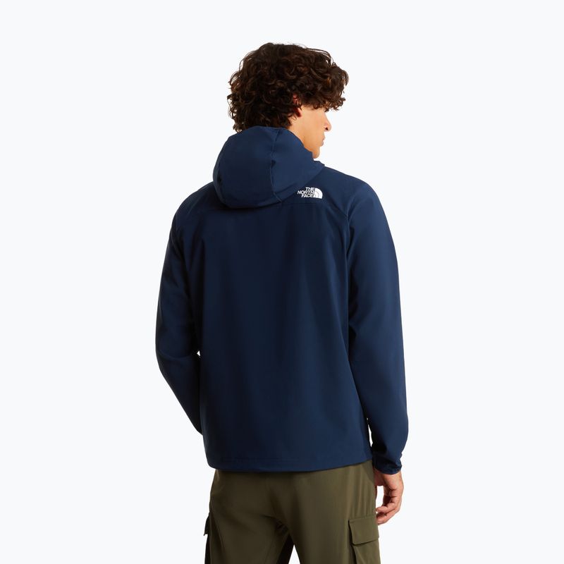 Men's softshell jacket The North Face Nimble Hoodie 2 summit navy 3