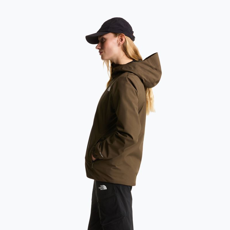 Women's softshell jacket The North Face Quest Mono taupe green 4