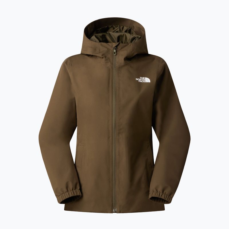 Women's softshell jacket The North Face Quest Mono taupe green 6