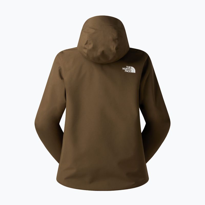Women's softshell jacket The North Face Quest Mono taupe green 7