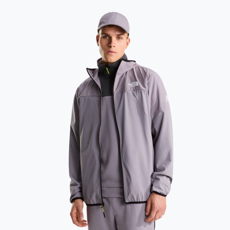 Men's softshell jacket The North Face Moutain Athletics Ushba Hooded trancscedent grey 5