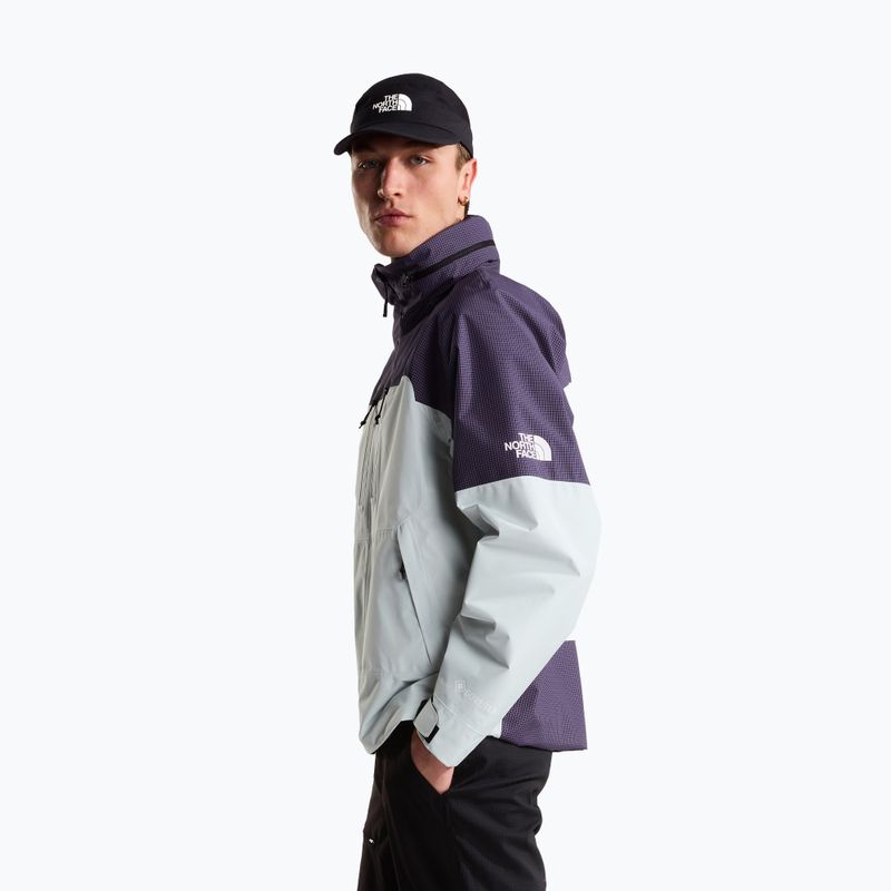 Men's rain jacket The North Face HKE Devils Thumb GTX pearl stone/endless dusk 4