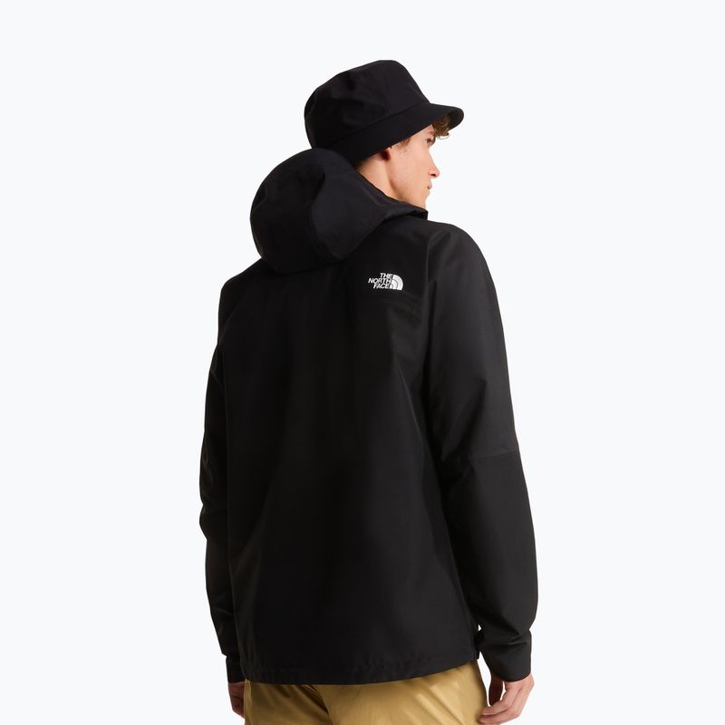 Men's rain jacket The North Face Valley View tnf black 3