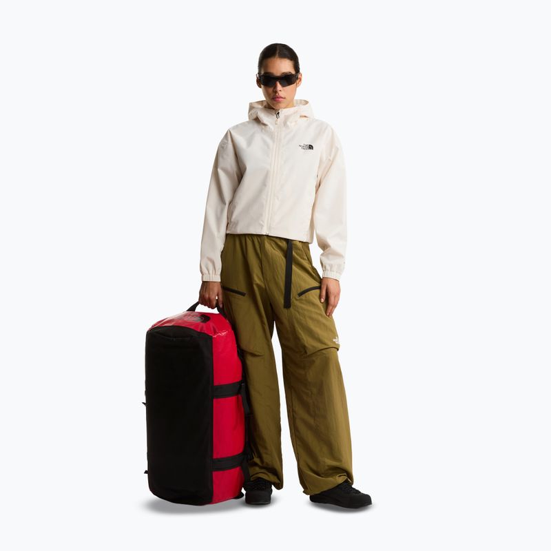 Women's softshell jacket The North Face Quest Mono Cropped white dune 2