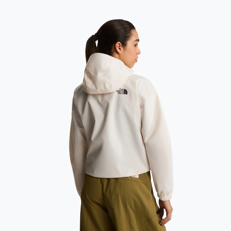 Women's softshell jacket The North Face Quest Mono Cropped white dune 3