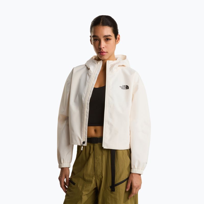 Women's softshell jacket The North Face Quest Mono Cropped white dune 4