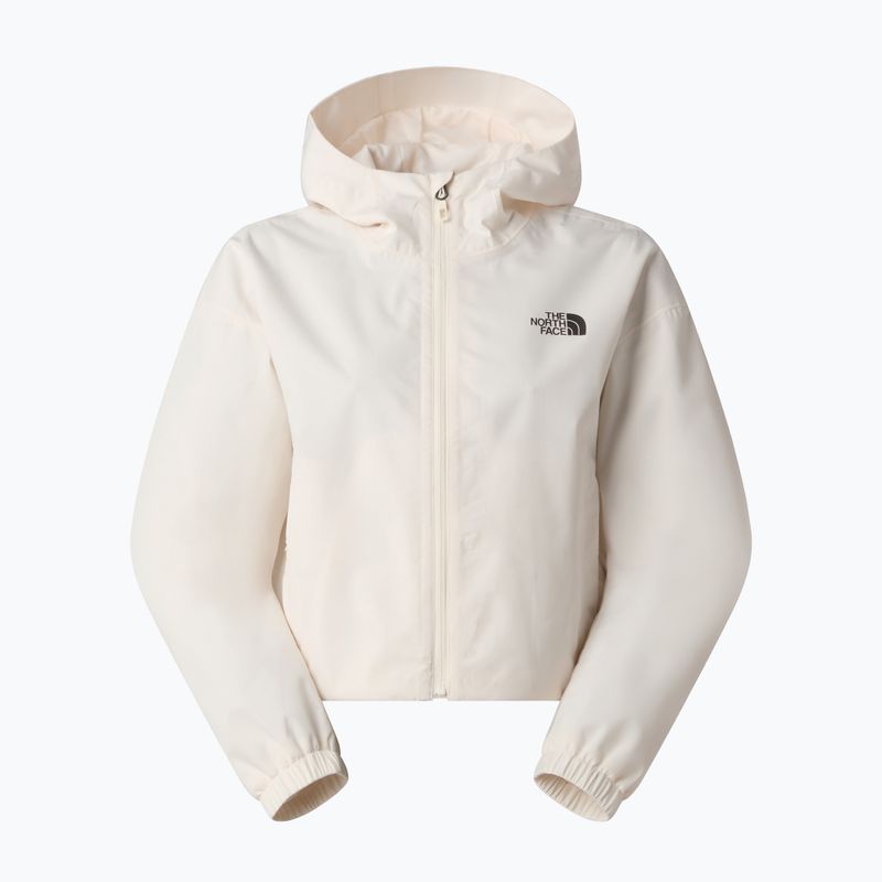 Women's softshell jacket The North Face Quest Mono Cropped white dune 6