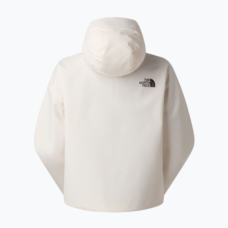 Women's softshell jacket The North Face Quest Mono Cropped white dune 7