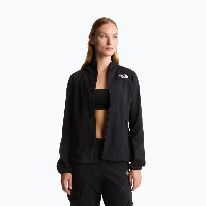 Women's softshell jacket The North Face Nimble Hoodie 2 tnf black 4