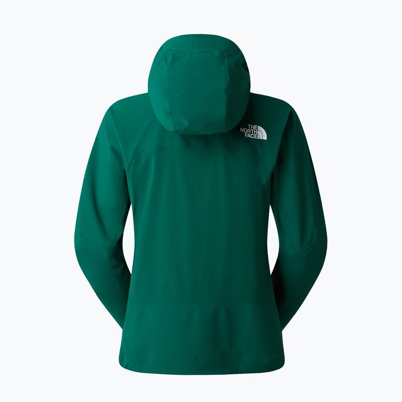 Women's softshell jacket The North Face Summit Off Width evergreen 7