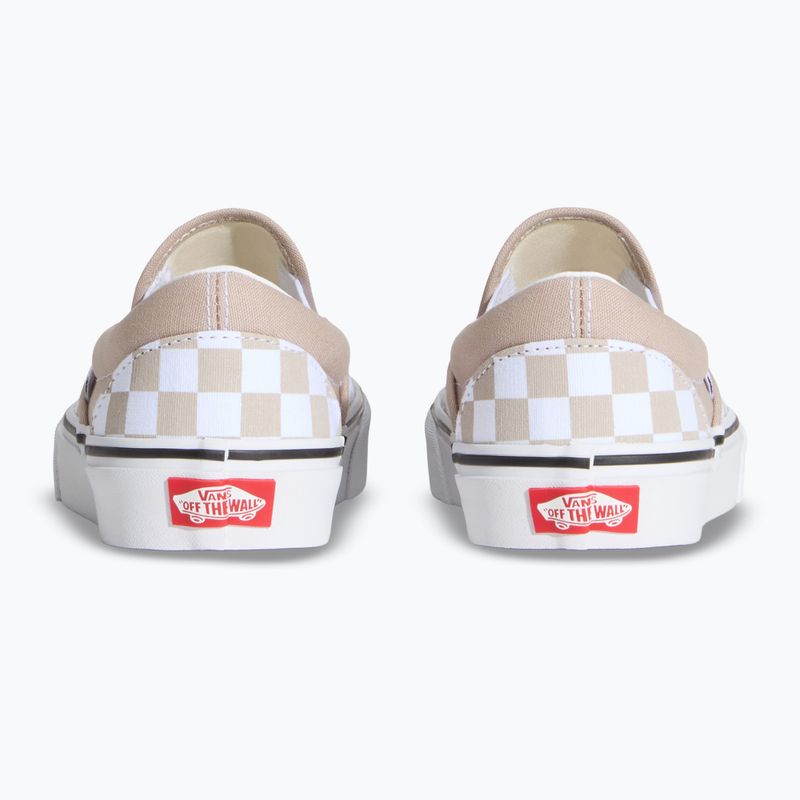 Shoes Vans Ua Classic Slip-On color theory checkerboard mushroom 3