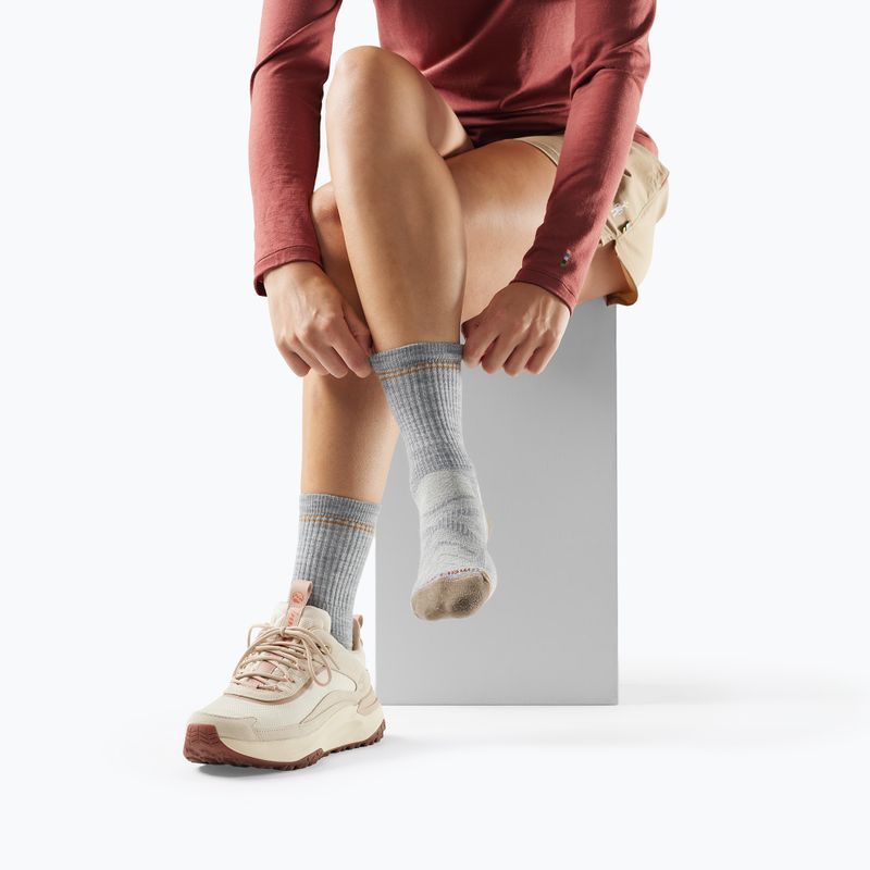 Women's socks Smartwool Hike Light Cushion Crew lghtgrey whte 2