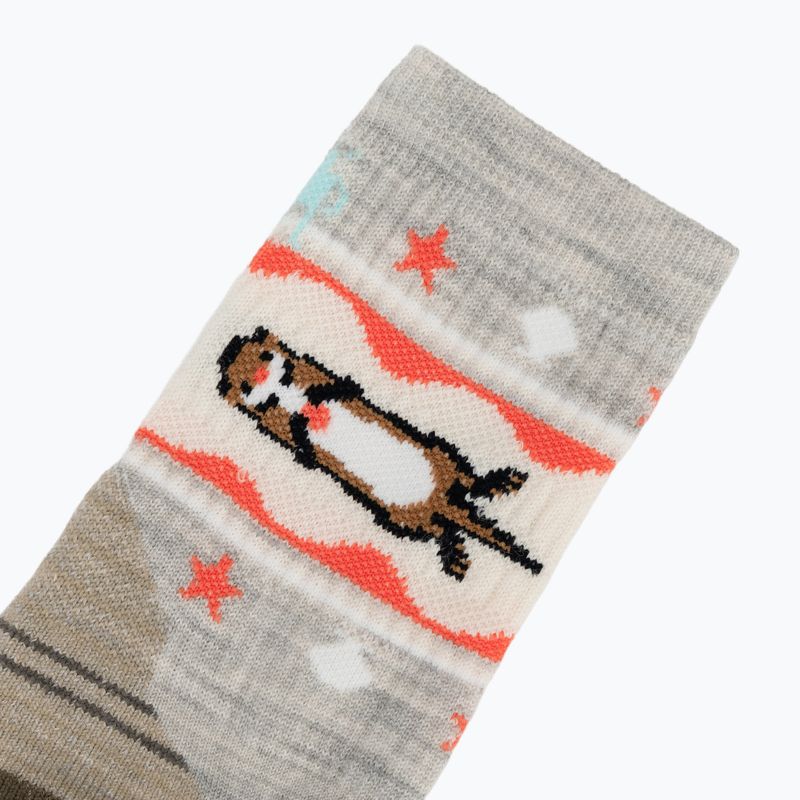 Women's socks Smartwool Hike Otter Float Crew ash 3