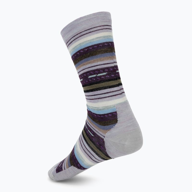 Women's socks Smartwool Everyday Margarita Crew purpleeclipse 2