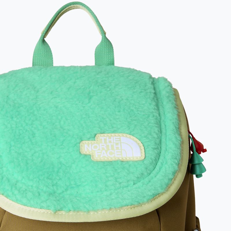 Children's urban backpack The North Face Mini Explorer 10 l cedar/dimmed algae/lemon mist 4