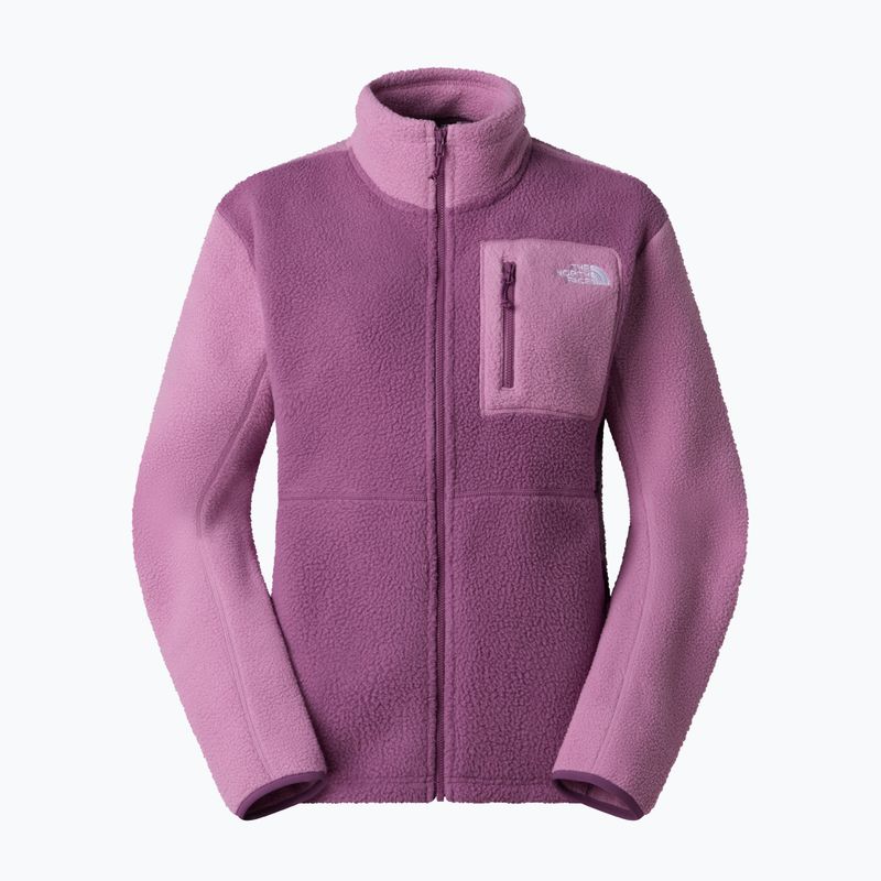 Women's fleece sweatshirt The North Face Yumiori Full Zip chroma purple/hushed lavender 6