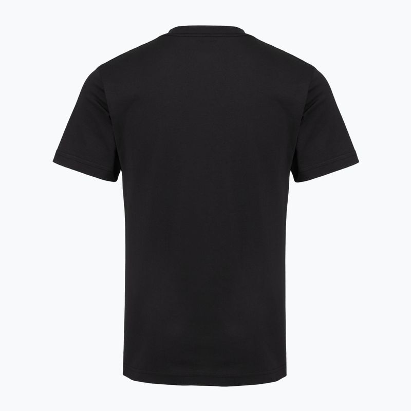 Men's T-shirt Vans Stretch Logo Tee black/white 2