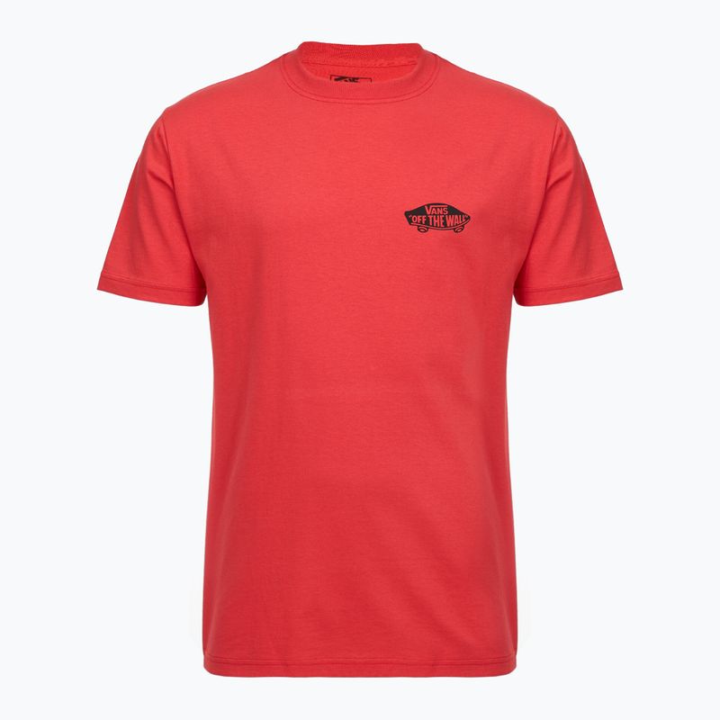 Men's T-shirt Vans Double Standard Tee crimson haze