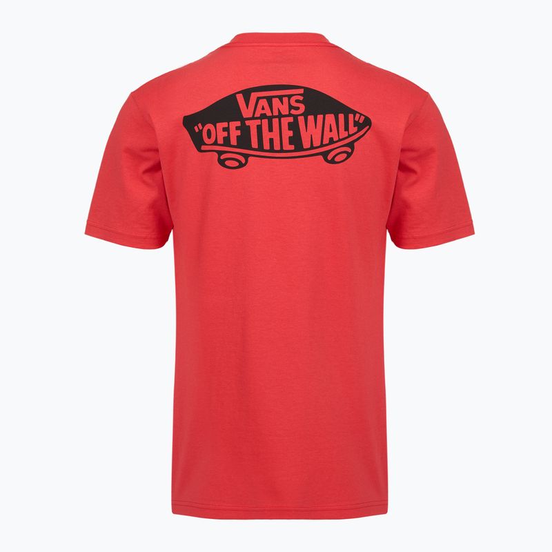 Men's T-shirt Vans Double Standard Tee crimson haze 2
