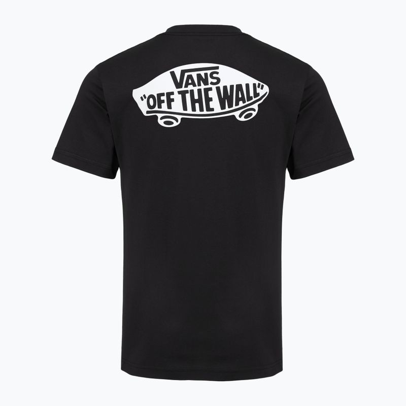 Men's T-shirt Vans Double Standard Tee black/hite 2