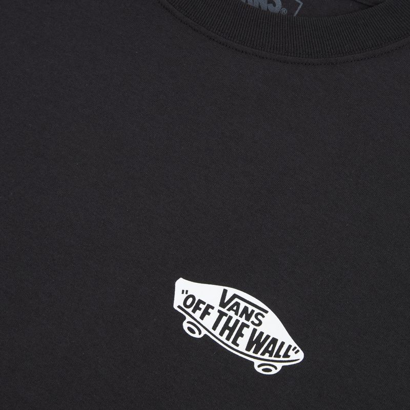Men's T-shirt Vans Double Standard Tee black/hite 3