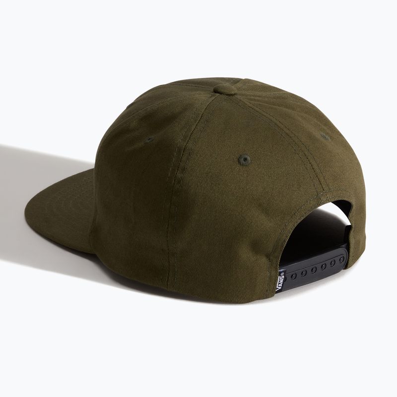 Baseball cap Vans Show Off Unstructured mossy olive 2