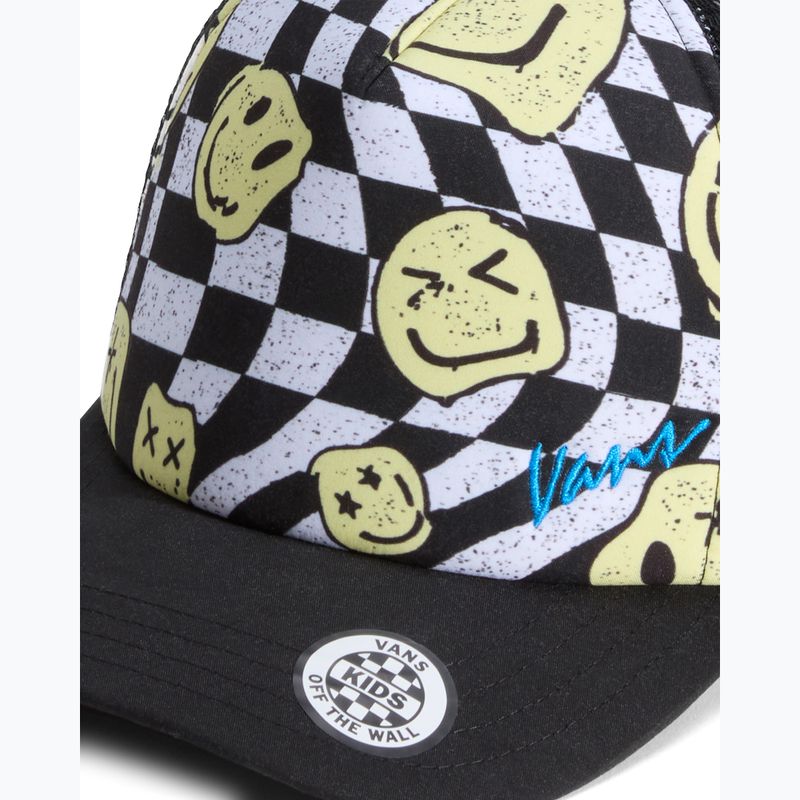 Children's baseball cap Vans Twisted Vans Trucker black 3