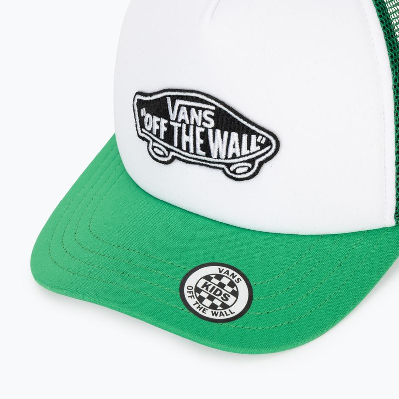 Children's baseball cap Vans Classic Patch Curved Bill Trucker vivid verdant 3