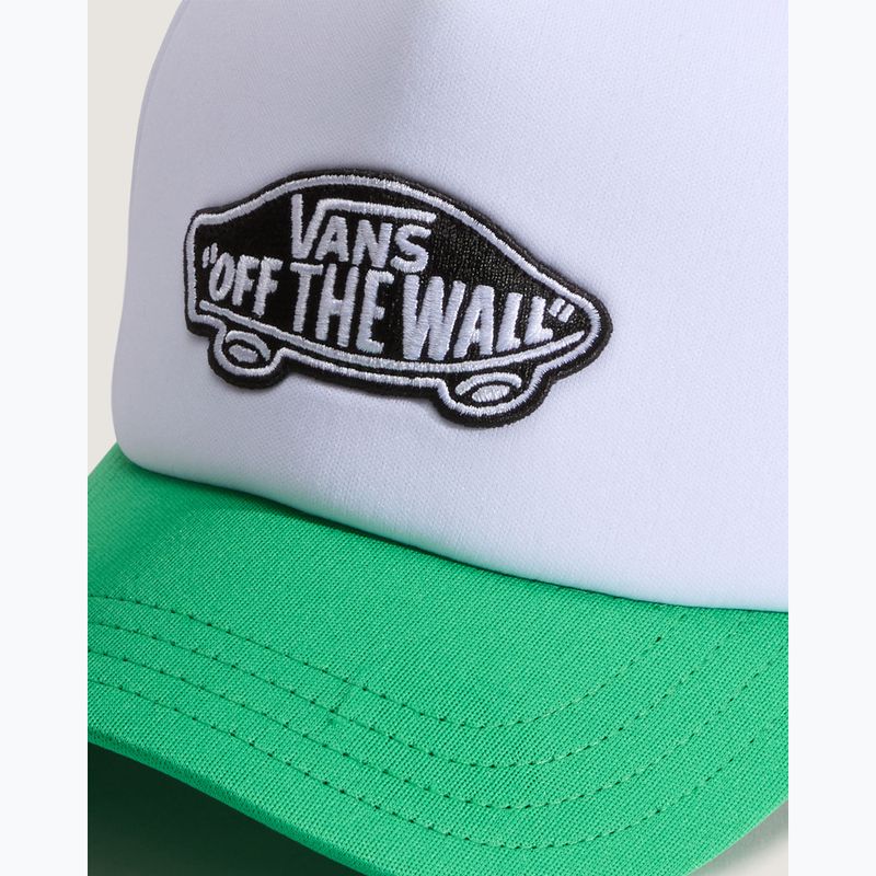 Children's baseball cap Vans Classic Patch Curved Bill Trucker vivid verdant 3