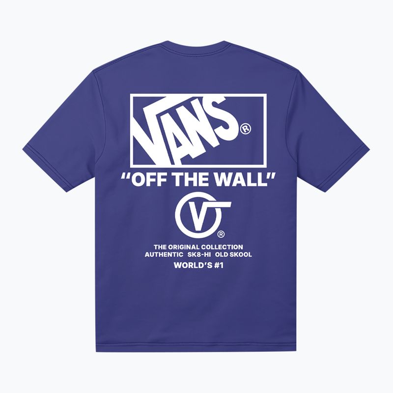 Men's T-shirt Vans Stacked Hi Tee royal cobalt 2