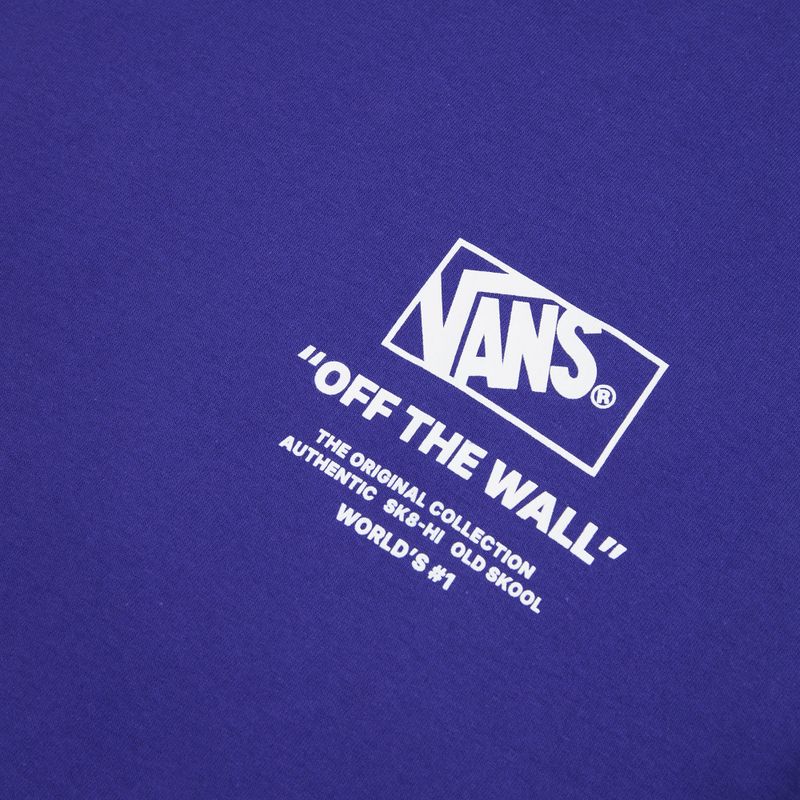 Men's T-shirt Vans Stacked Hi Tee royal cobalt 3