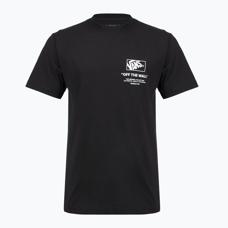 Men's T-shirt Vans Stacked Hi Tee black/white