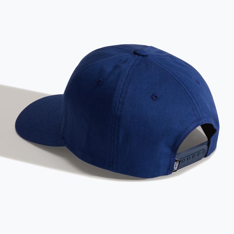 Children's baseball cap Vans Drop V Logo Snapback deep indigo 2