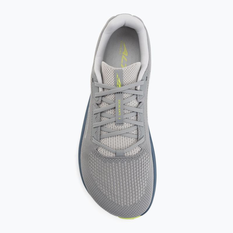 Men's running shoes Altra Escalante 4 gray/lime 5