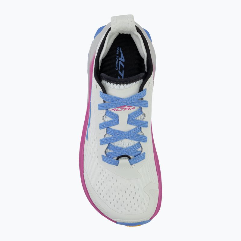 Women's running shoes Altra Olympus 6 white/blue 5
