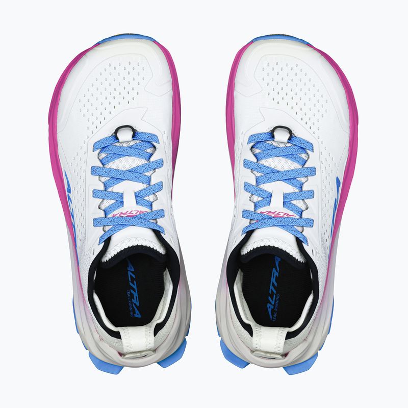 Women's running shoes Altra Olympus 6 white/blue 4