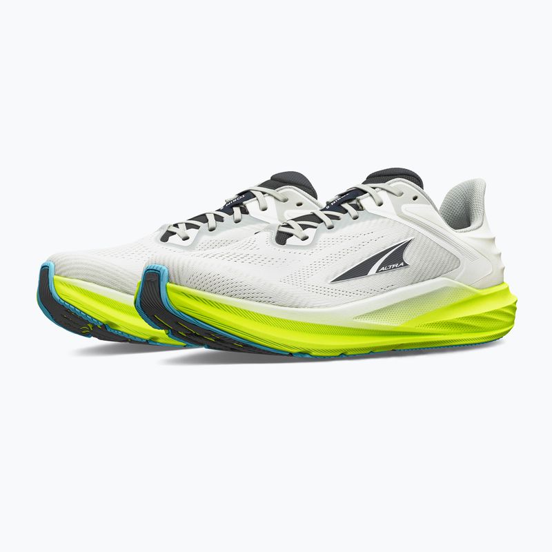 Men's running shoes Altra Torin 8 white/lime 3