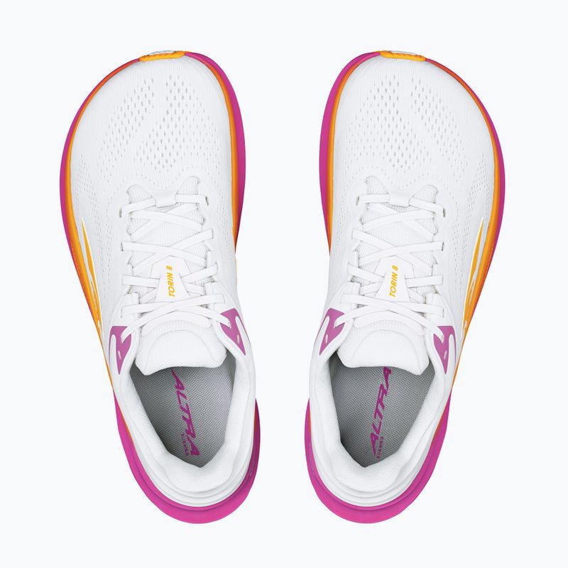 Women's running shoes Altra Torin 8 white/orange 4