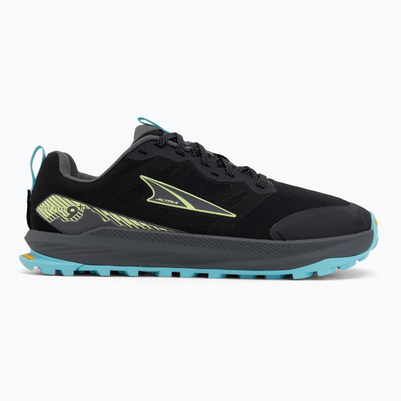 Men's running shoes Altra Lone Peak 9+ black/lime 2