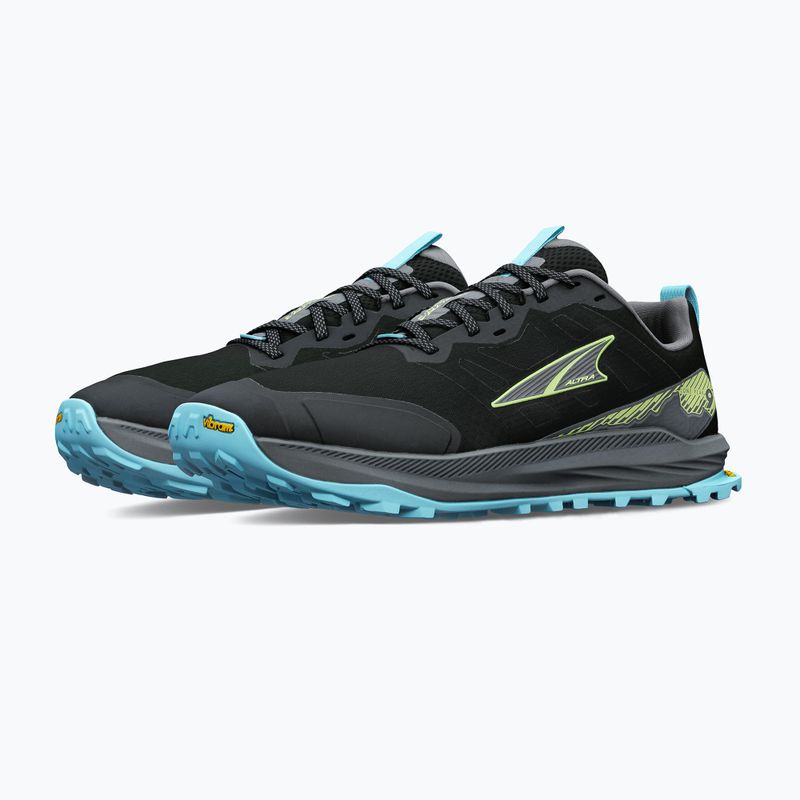 Men's running shoes Altra Lone Peak 9+ black/lime 3