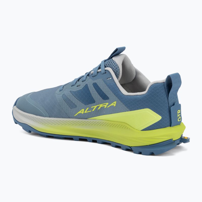 Women's running shoes Altra Lone Peak 9+ blue/lime 3