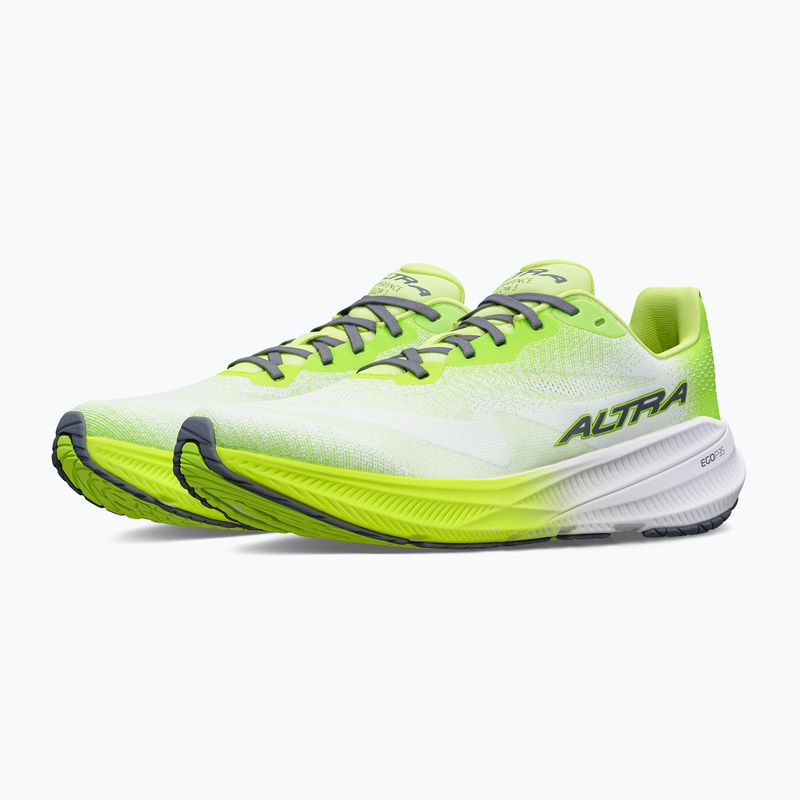Men's running shoes Altra Experience Flow 3 white/lime 3