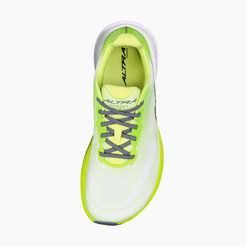 Men's running shoes Altra Experience Flow 3 white/lime 5